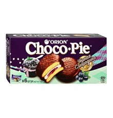 Пирожное Orion Choco-Pie Черная смородина (180 гр)