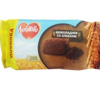 Печенье Любятово Шоколадное со злаками (114 гр)