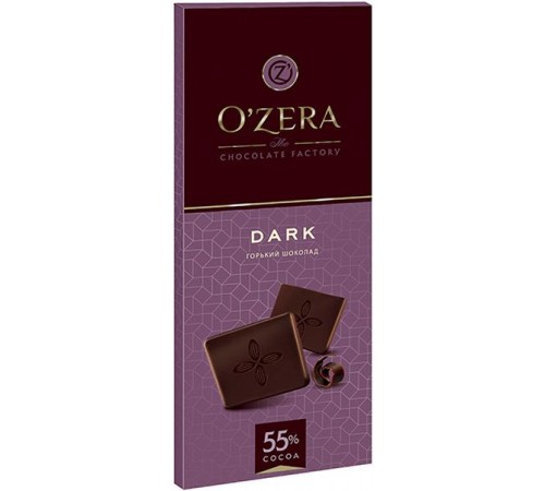 Шоколад горький O'Zera Dark 55% (90 гр)