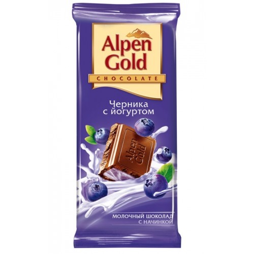 Шоколад Alpen Gold Черника с йогуртом (90 гр)