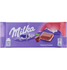 Шоколад молочный Milka Cherry Creme (100 гр)