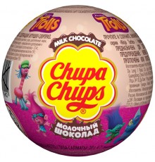 Шоколадный шар Chupa Chups с подарком (20 гр)