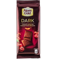 Шоколад Alpen Gold Dark Пикантная вишня (85 гр)