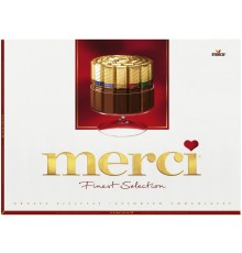 Набор шоколадных конфет Merci Ассорти 8 видов (675 гр)