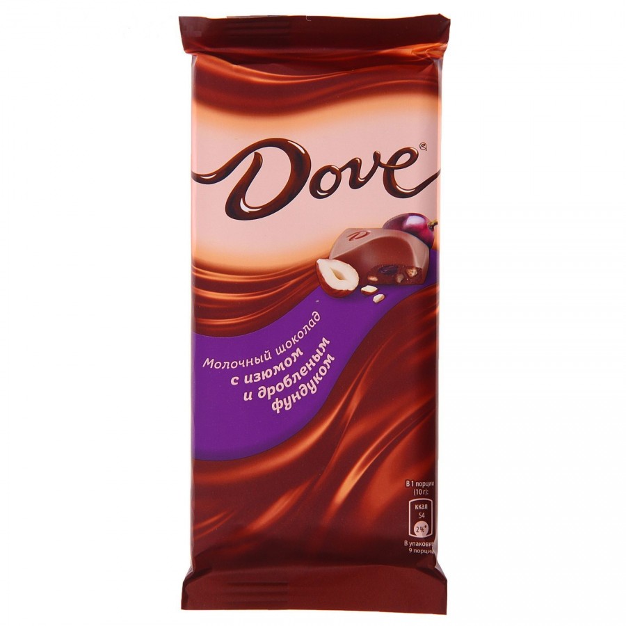 Dove шоколад