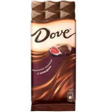 Молочный шоколад Dove с инжиром (90 гр)