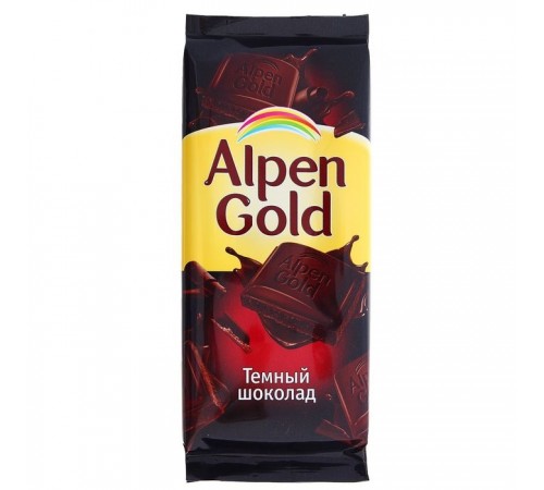 Шоколад Alpen Gold Темный (90 гр)