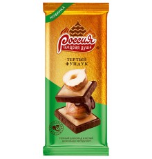 Шоколад Россия щедрая душа Тертый Фундук 45% (85 гр)