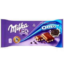 Шоколад молочный Milka с печеньем Oreo (100 гр)