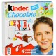 Шоколад молочный Kinder 4 порции (50 гр)