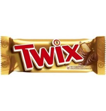 Шоколадный батончик Twix (50 гр)