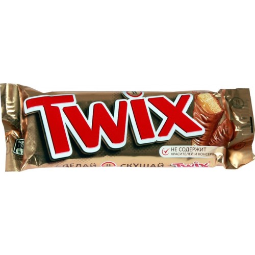 Шоколадный батончик Twix (55 гр)