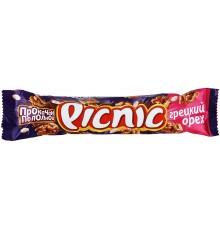 Шоколадный батончик Picnic Грецкий орех (52 гр)