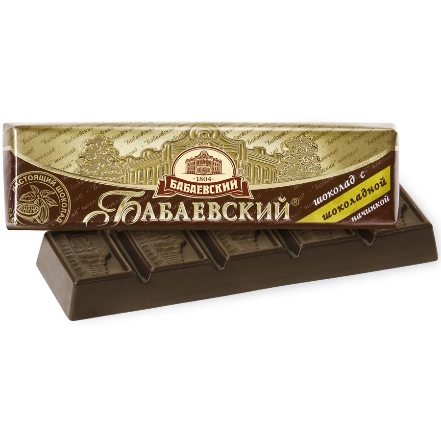 Батончик Бабаевский Шоколадная начинка (50 гр) купить с доставкой по  Владикавказу и России | Alania-Market