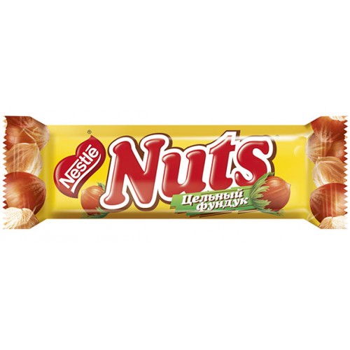 Шоколадный батончик Nuts (50 гр)