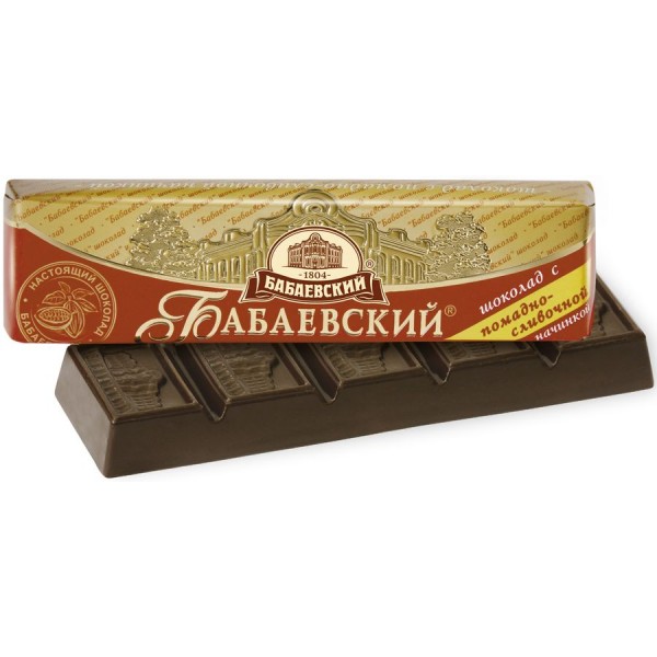 Батончик Бабаевский с помадно-сливочной начинкой (50 гр) Батончик Бабаевский с помадно-сливочной начинкой (50 гр)