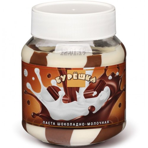 Паста шоколадно-молочная Бурешка (350 гр) ст/б