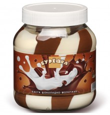 Паста шоколадно-молочная Бурешка (700 гр) ст/б