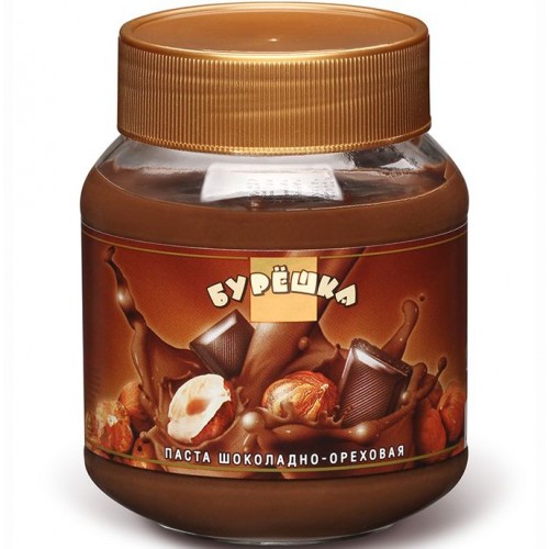 Паста шоколадно-ореховая Бурёшка (350 гр) ст/б