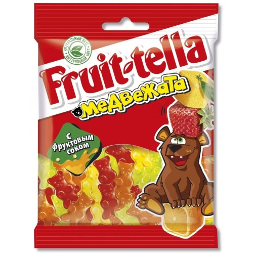 Жевательный мармелад Fruittella Медвежата (70 гр)