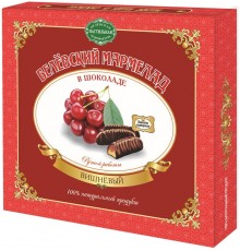 Мармелад Белевский вишнёвый в шоколаде (280 гр)