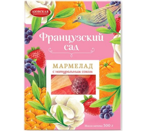 Мармелад Французский сад Азовская КФ (300 гр)