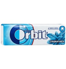 Жевательная резинка Orbit сладкая мята (13.6 гр)