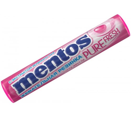 Жевательная резинка Mentos Pure Fresh Тутти Фрутти (16 гр)