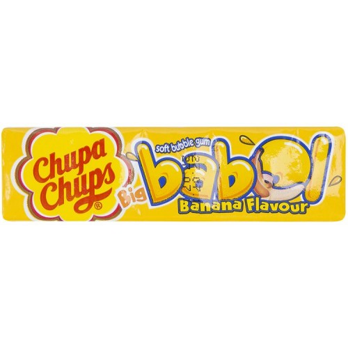 Жевательная резинка Chupa Chups Big Babol Банан (22.5 гр)