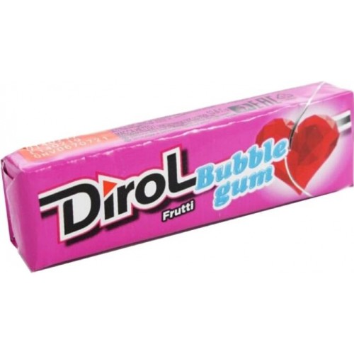 Жевательная резинка Dirol Bubble gum Frutti (13.6 гр)