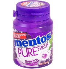 Жевательная резинка Mentos Pure Fresh Виноград (54 гр)