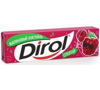 Жевательная резинка Dirol Малиновый коктейль (13.6 гр)