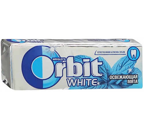 Жевательная резинка Orbit White Освежающая мята (13.6 гр)