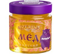 Мёд майский натуральный Потапыч (250 гр) ст/б