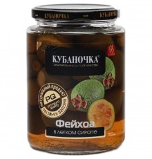 Фейхоа в легком сиропе Кубаночка (750 гр)
