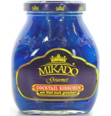 Вишня коктейльная синяя в сиропе MIKADO (314 мл)