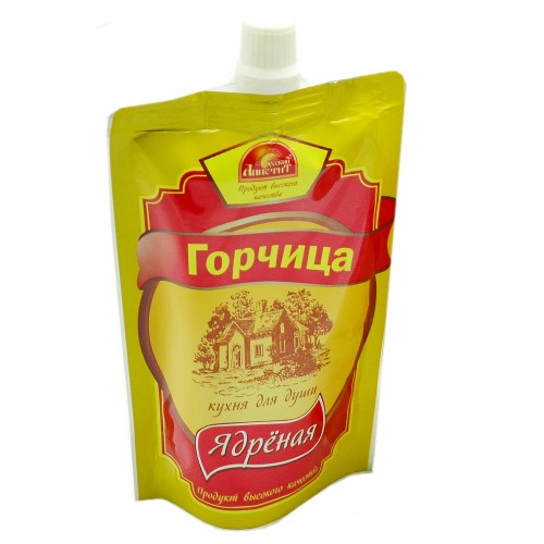 Горчица Русский аппетит Ядреная (120 гр) д/п