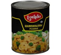 Шампиньоны Lorado Резаные (850 мл)