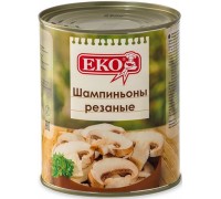 Шампиньоны резаные EKO (850 мл)