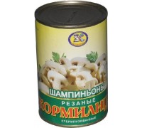 Шампиньоны Кормилица резаные (425 мл)
