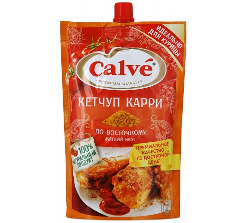 Кетчуп Calve Карри (350 гр) д/п