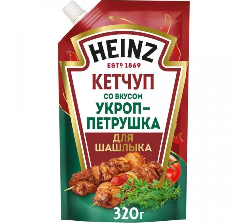 Кетчуп Heinz Укроп-Петрушка (320 гр)