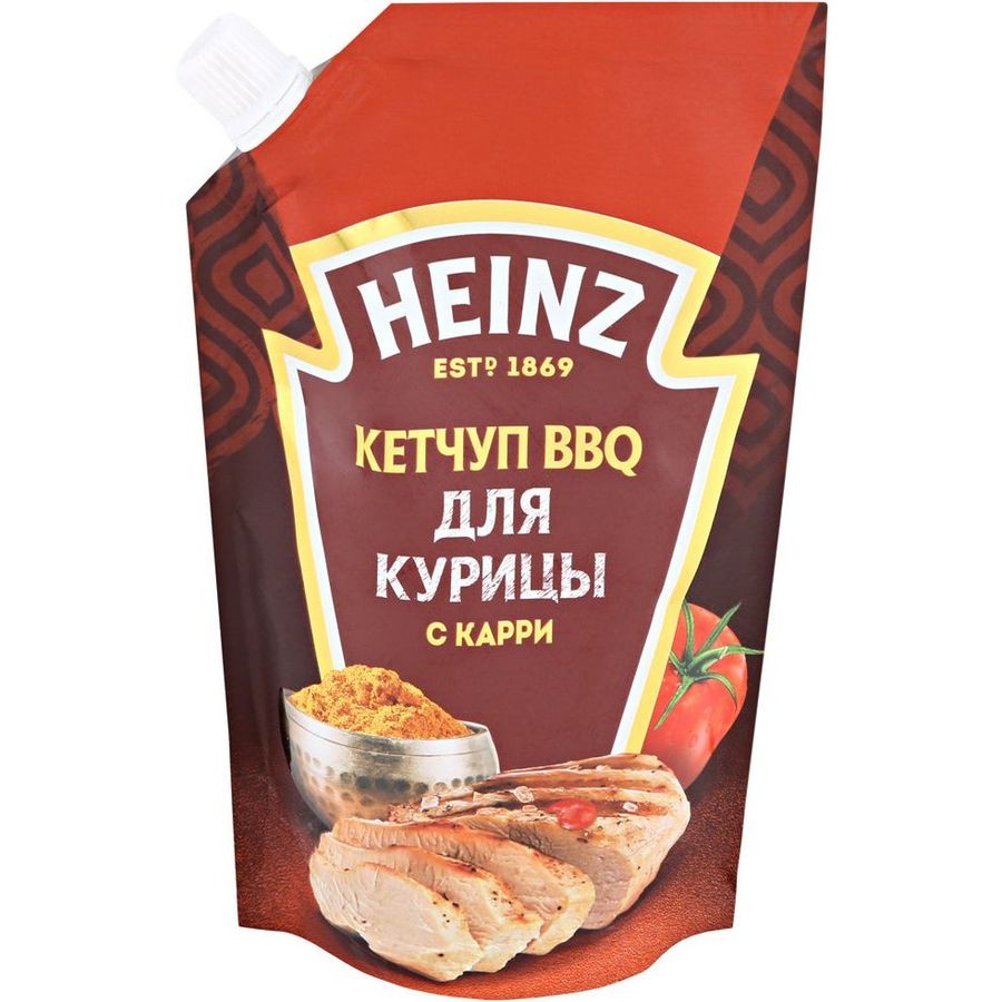 Кетчуп Heinz для курицы с карри (350 гр) купить с доставкой по Владикавказу  и России | Alania-Market