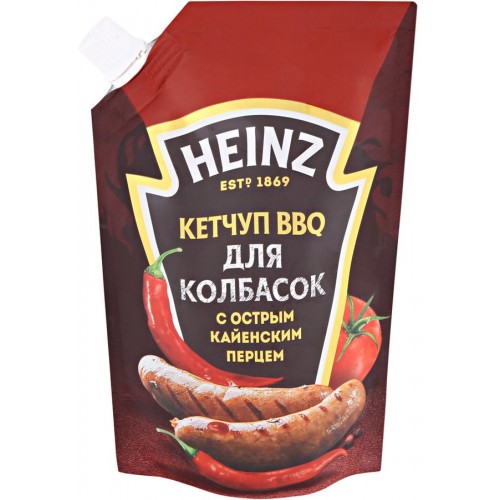 Кетчуп Heinz для колбасок с кайенским перцем (350 гр)