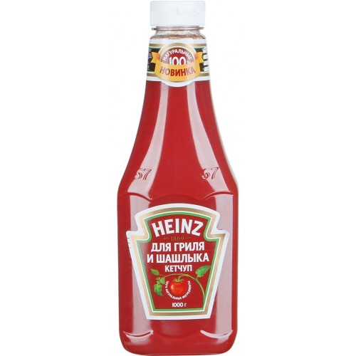 Кетчуп Heinz Для гриля и шашлыка (1 кг) п/б