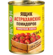  Томатная паста Ящик астраханских помидоров (380 гр) ж/б