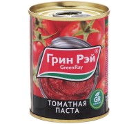 Томатная паста Green Ray 25-28% (140 гр) ж/б