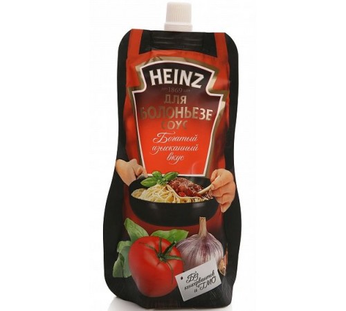 Соус Heinz для Болоньезе с чесноком (230 гр)