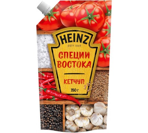 Кетчуп Heinz Специи востока (350 гр) д/п