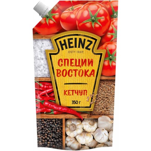 Кетчуп Heinz Специи востока (350 гр) д/п
